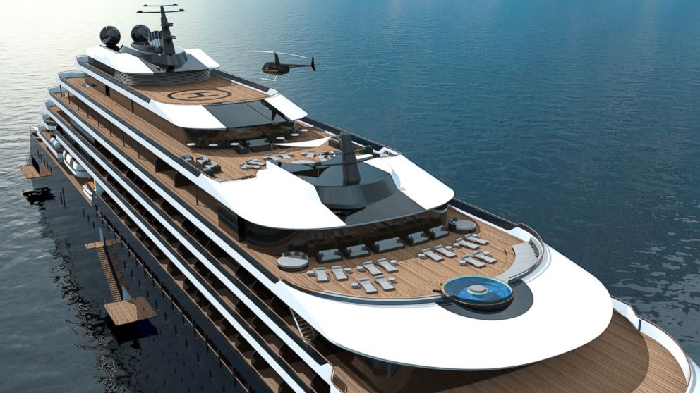Ritz Carlton is venturing into the yacht business. Each of the three custom-built yachts, expected to set sail in 2019, will feature 149 suites, several lavish duplexes, a spa, a signature restaurant and a bar with on-board entertainment. 