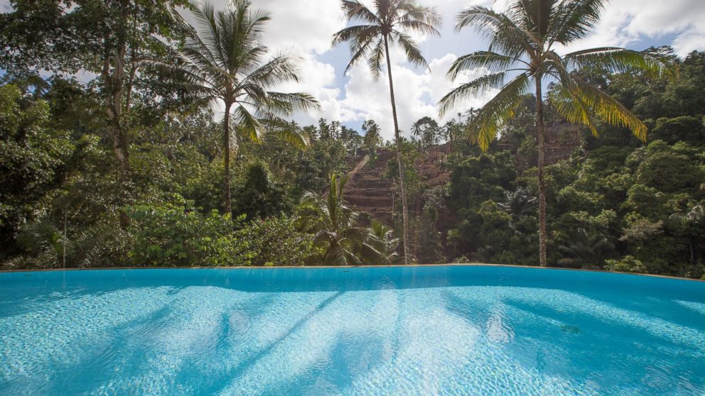 The Ayung Resort Ubud in Bali has a hidden hotel pool.