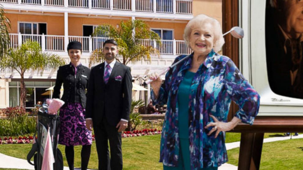 Comedian Betty White appears in a new humorous video for Air New Zealand entitled "Safety Old School Style."