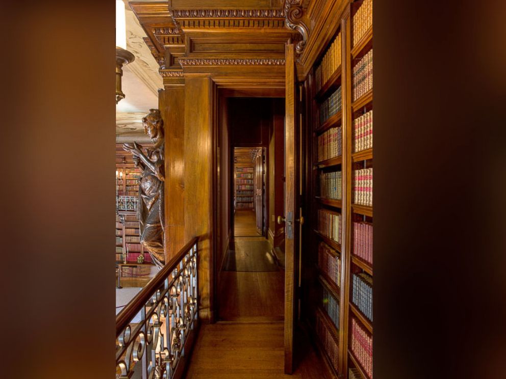PHOTO: Unlocking the Biltmore Estate's hidden doors in the library, Winter Garden and Breakfast Room.