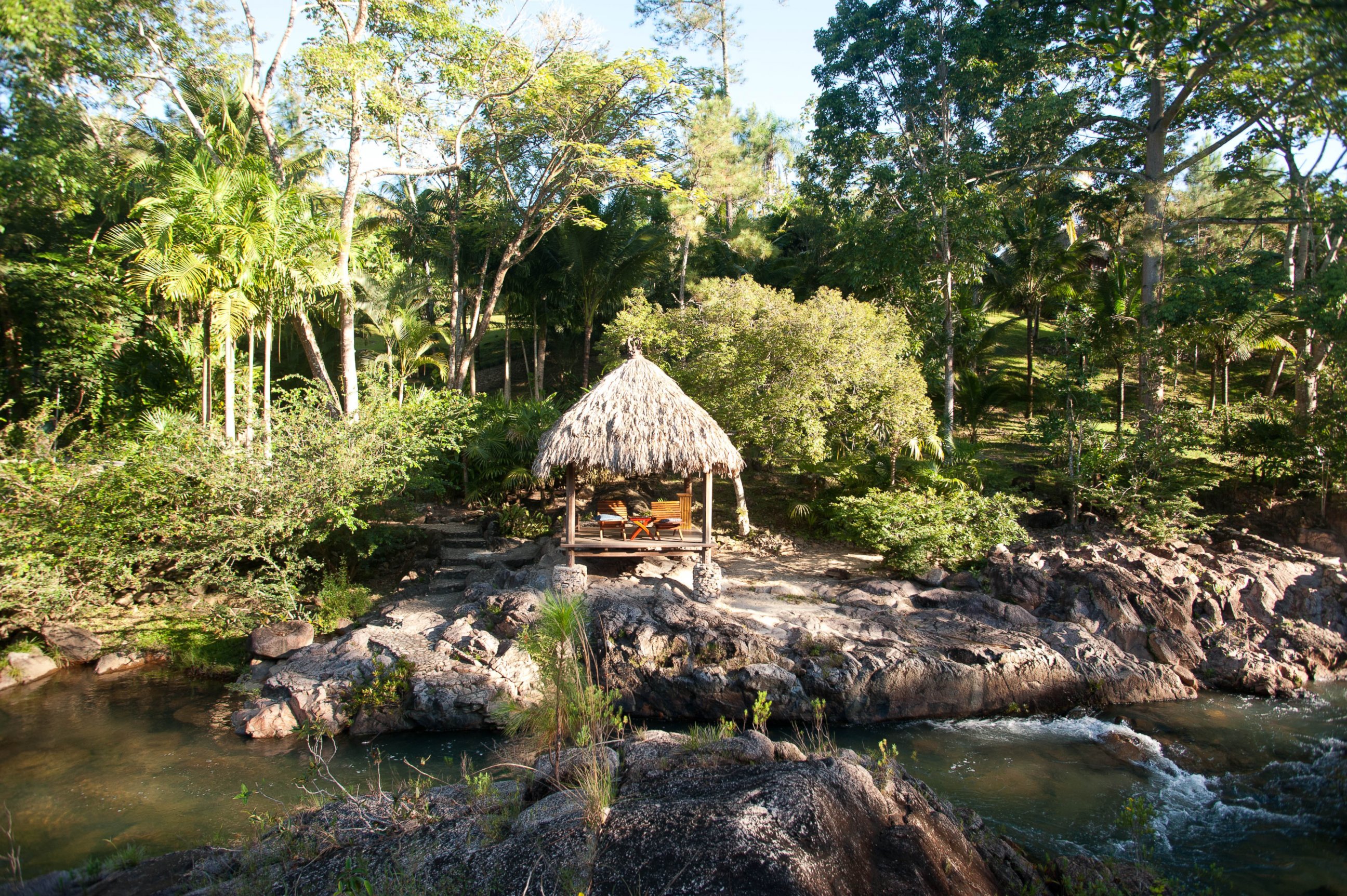 PHOTO: The Blacaneaux Lodge in Belize.