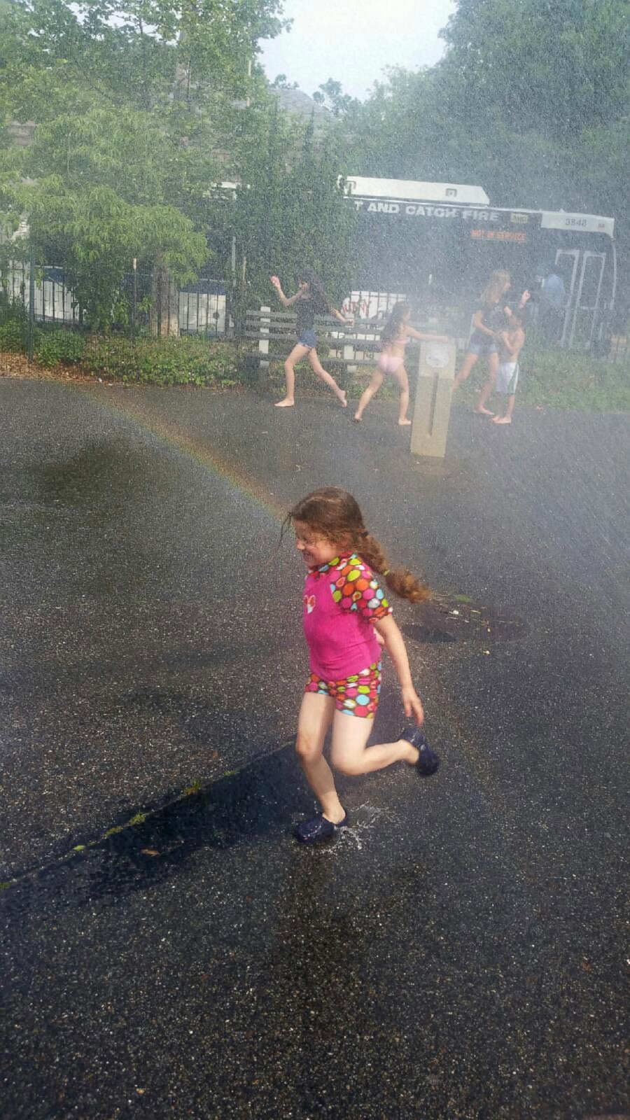 PHOTO: Ellie Evangelista, 4, is pictured here enjoying a "hot, summer day," her mother says. 