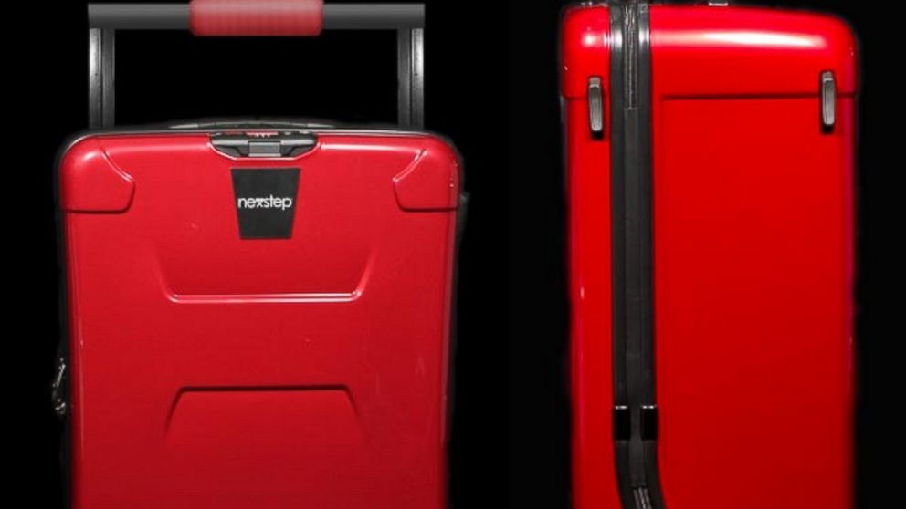 luggage with seat