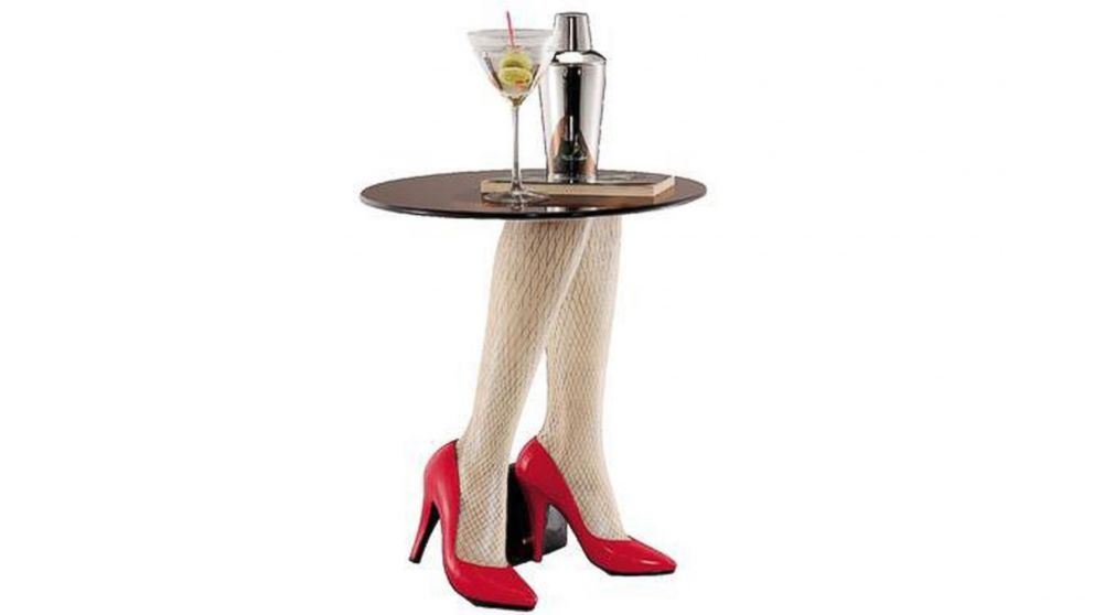 The "Fishnets & Heels Table."