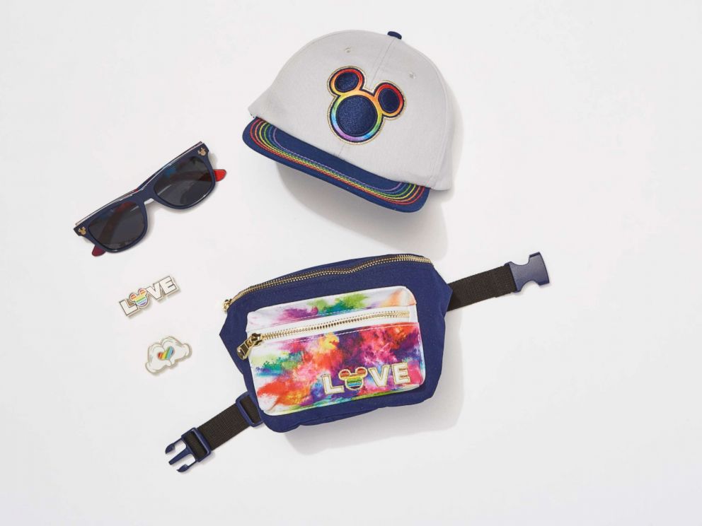 PHOTO: New products from the Rainbow Mickey line released Monday.