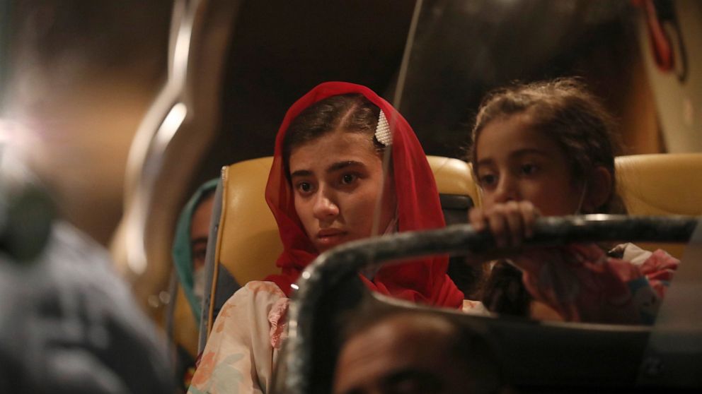 The Latest: Last Italian flight with Afghan refugees arrives