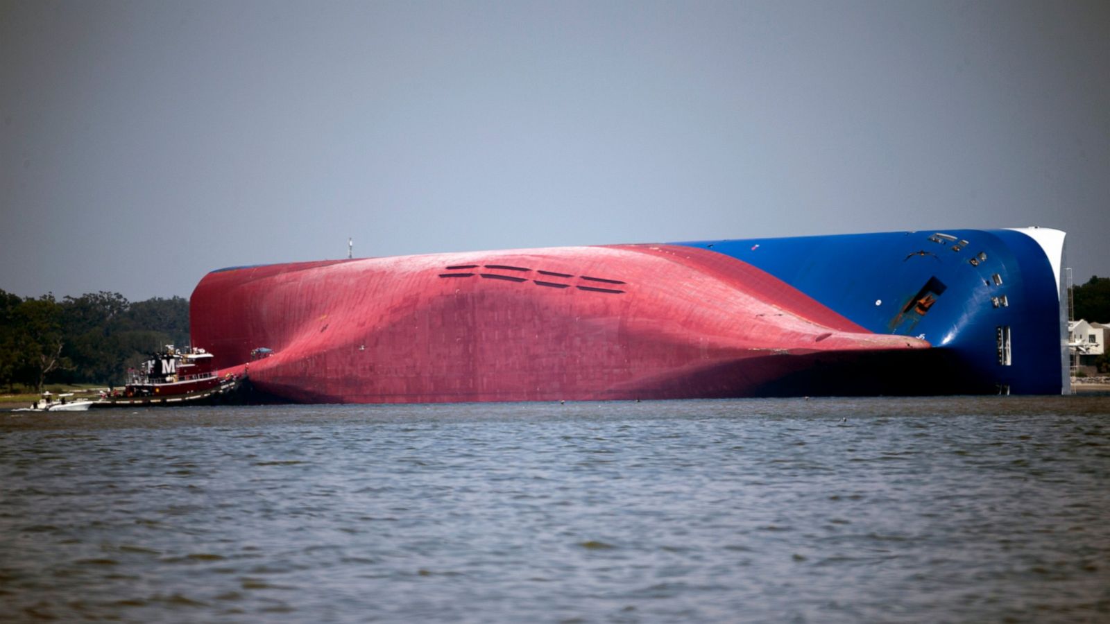 Foreman No Problems Loading Cars Onto Ship That Overturned Abc News