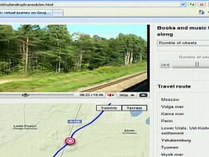 VIDEO: Google site lets people ride the Trans-Siberian Express using their computers.