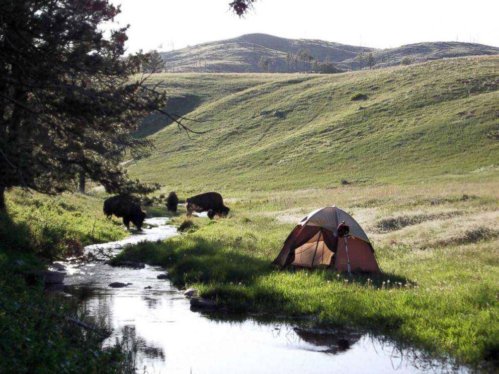 PHOTO: Fatpacking is a hiking and camping fitness vacation.