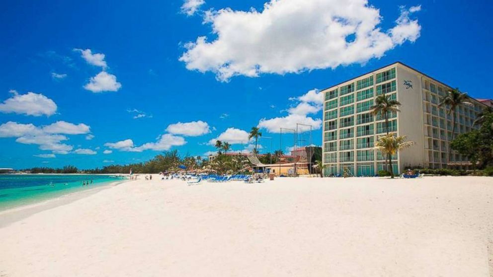 PHOTO: A resort beach is pictured in a promotional photo for Breezes Resort & Spa in the Bahamas.