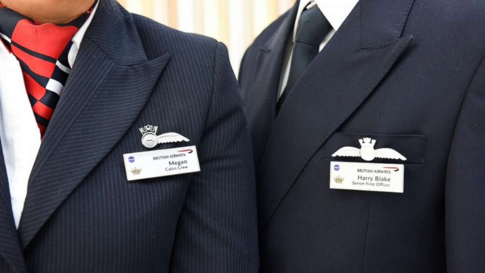 British Airways flew with a crew entirely made up of Meghans, Megans and Harrys to honor the royal wedding on Saturday, May 19, 2018.
