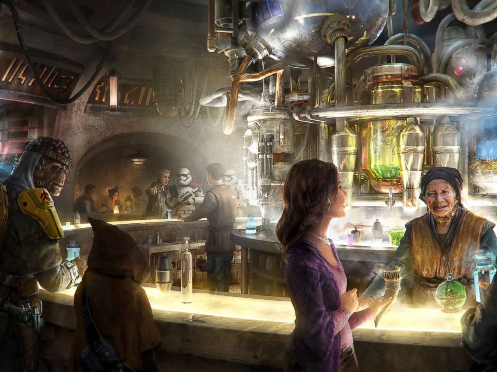 PHOTO: Oga Catina will serve alcohol at Disneyland.