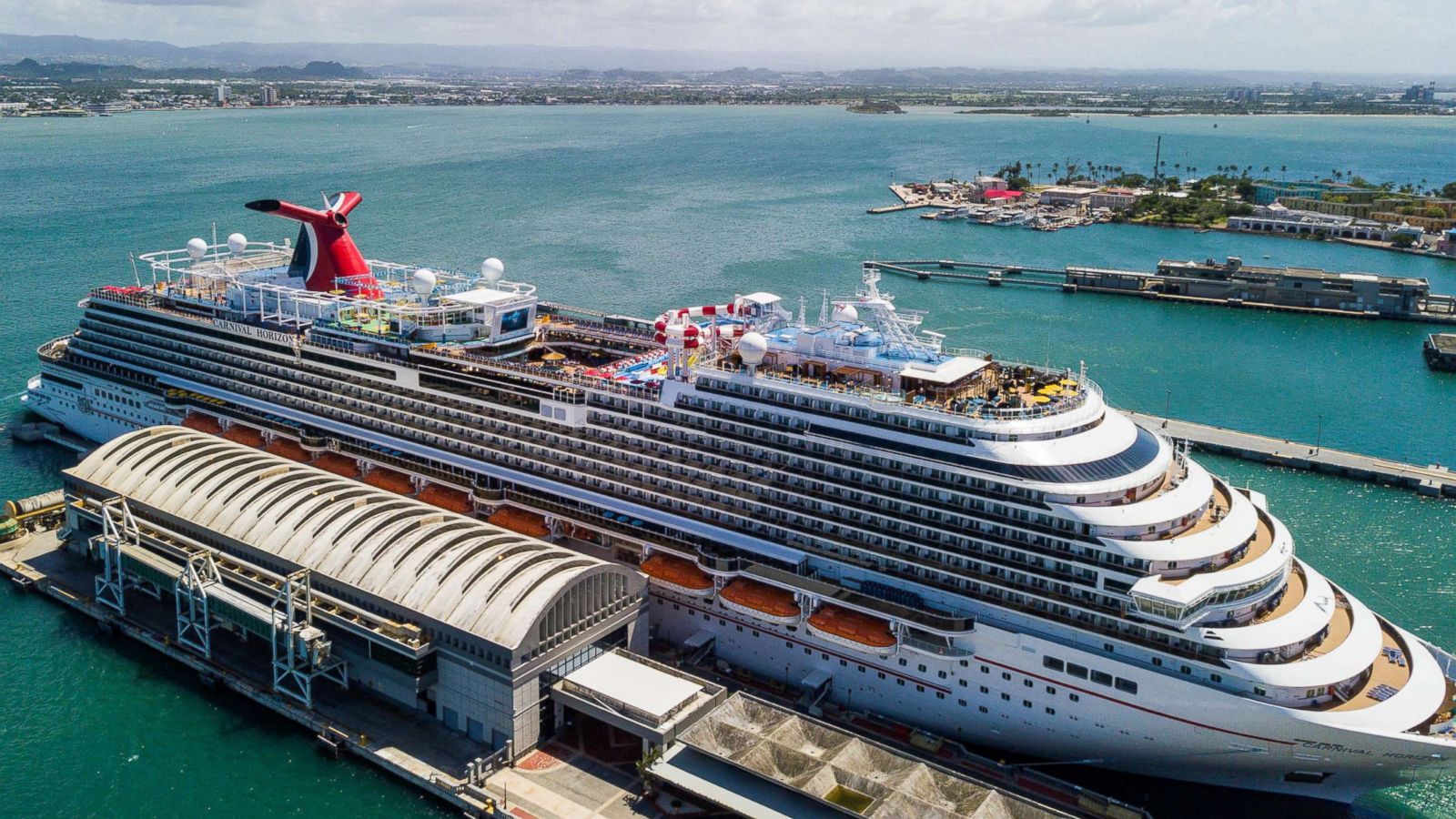 PHOTO: The Carnival horizon cruise ship is pictured here.