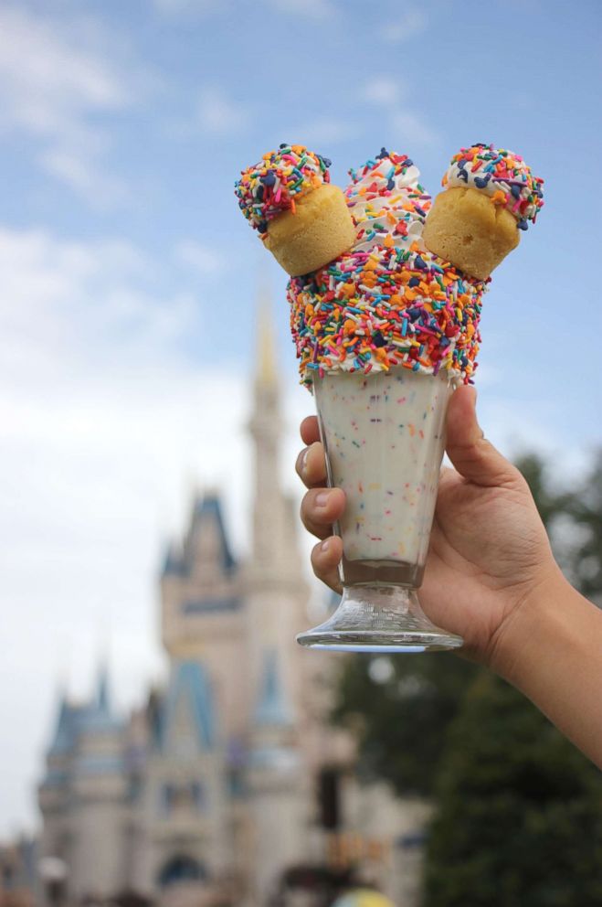 PHOTO: The Birthday Cake Milkshake is seen at Walt Disney World.