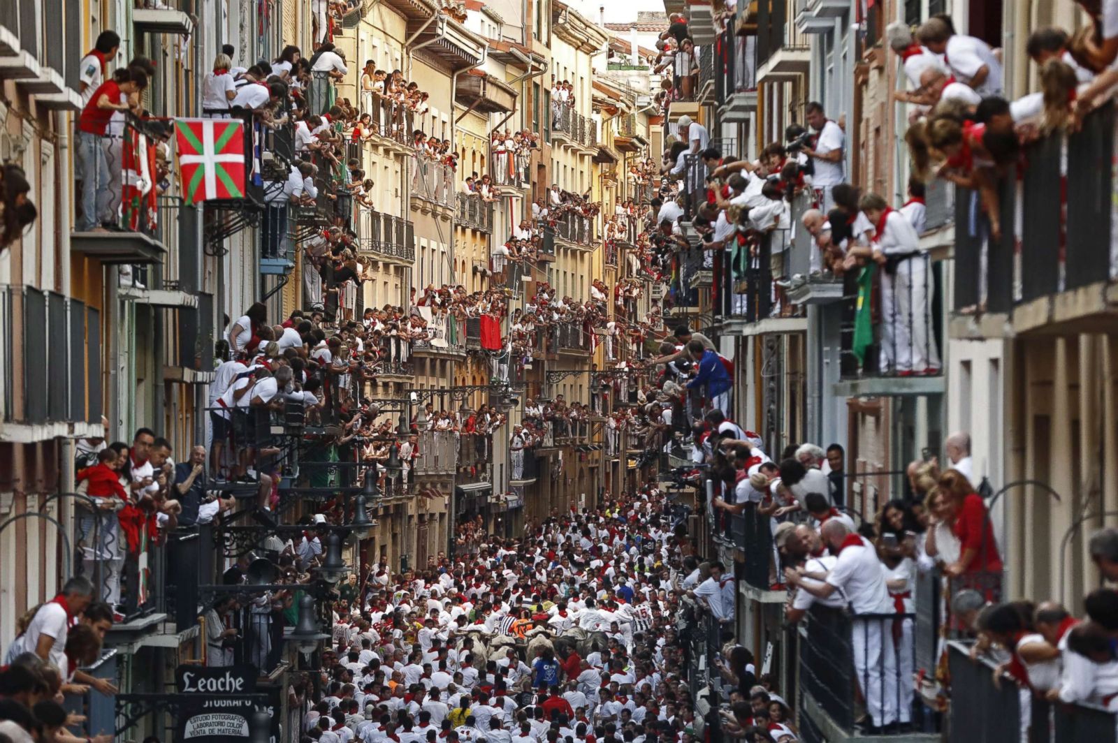 Running Of The Bulls In Pamplona - ABC News