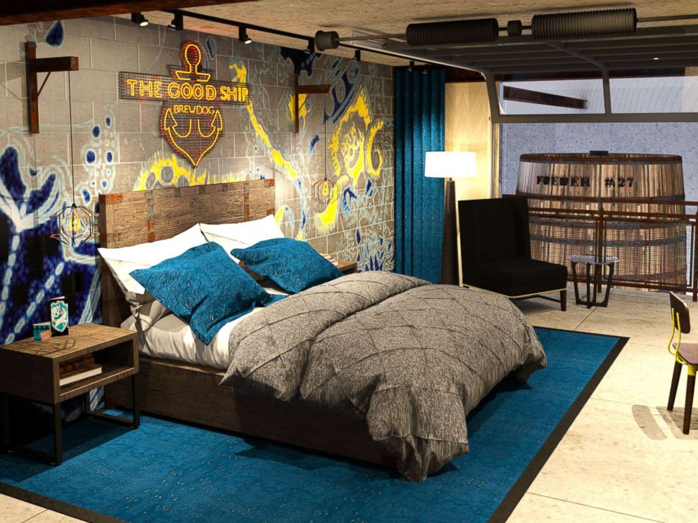 PHOTO: A rendering of a room at DogHouse hotel.