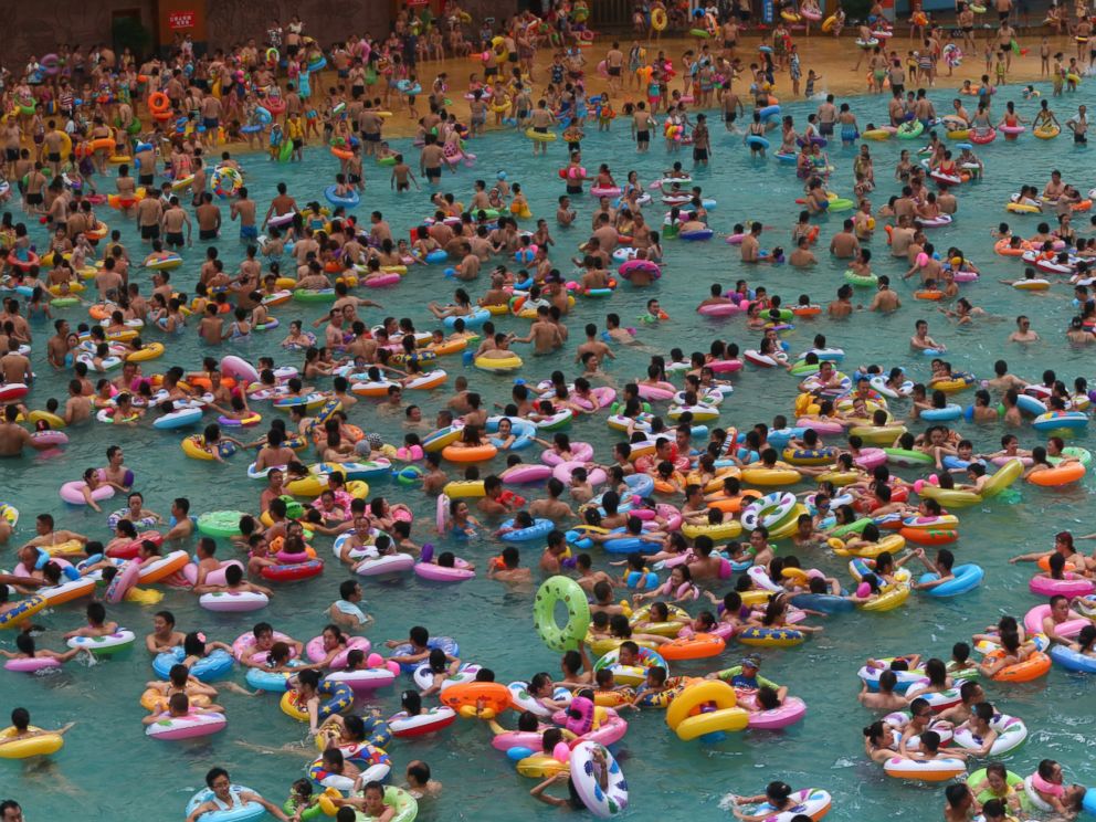 Image result for pool of people