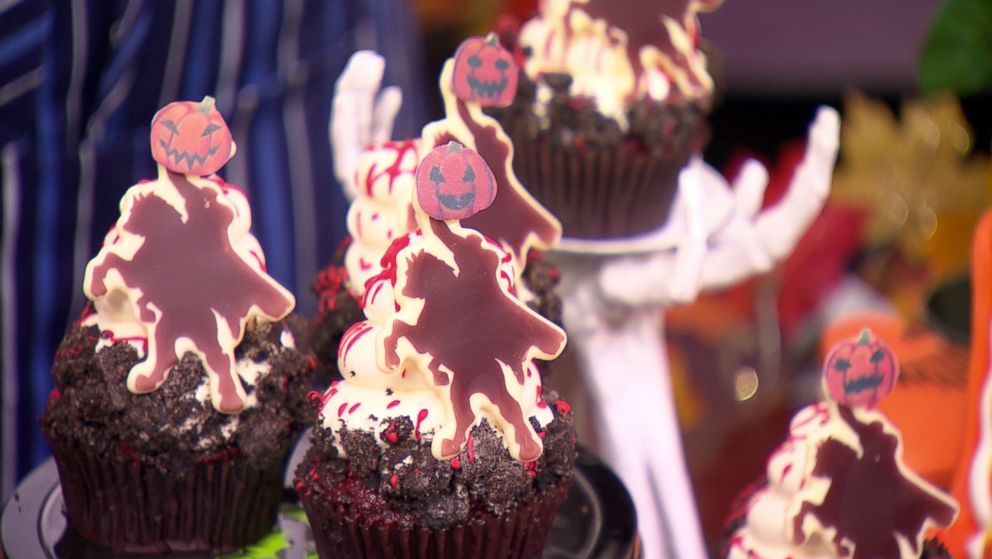 PHOTO: Haunted Mansion cupcakes are pictured here.