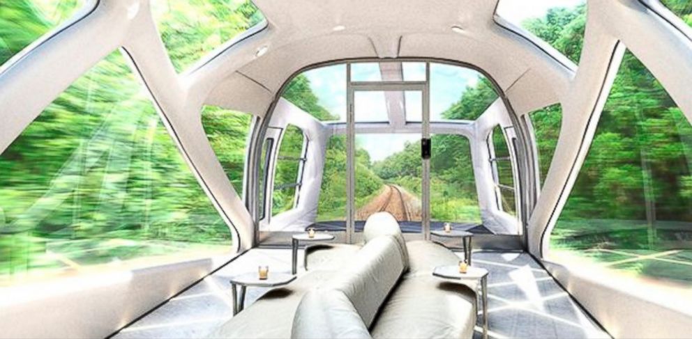 PHOTO: JR East Railways in Japan has designed the Cruise Train, a luxurious passenger train. 