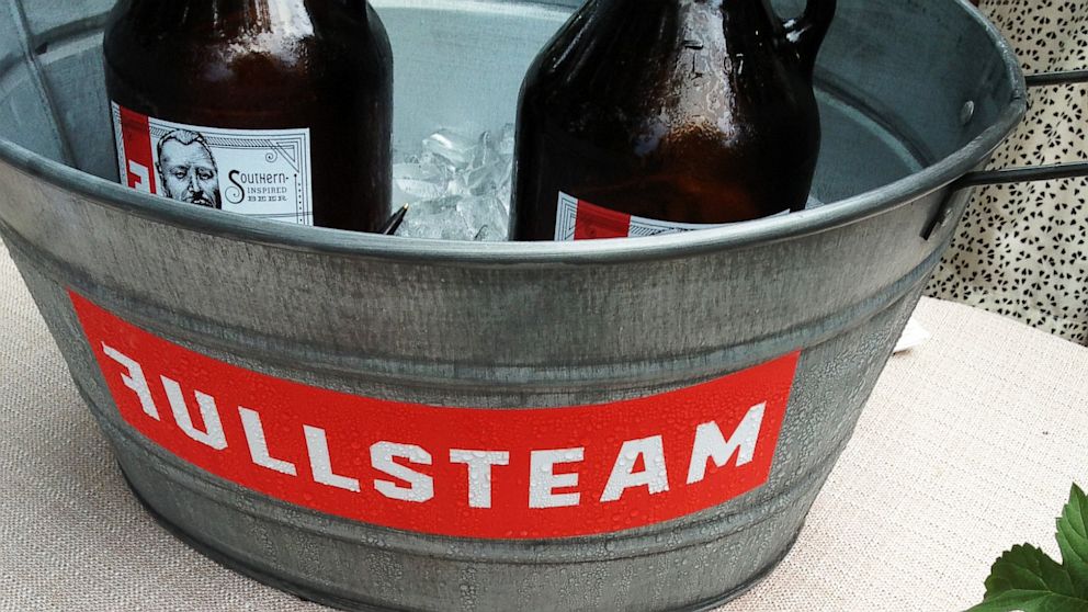 Fearrington House Inn partners with local North Carolina brewery Fullsteam for its proprietary beers.