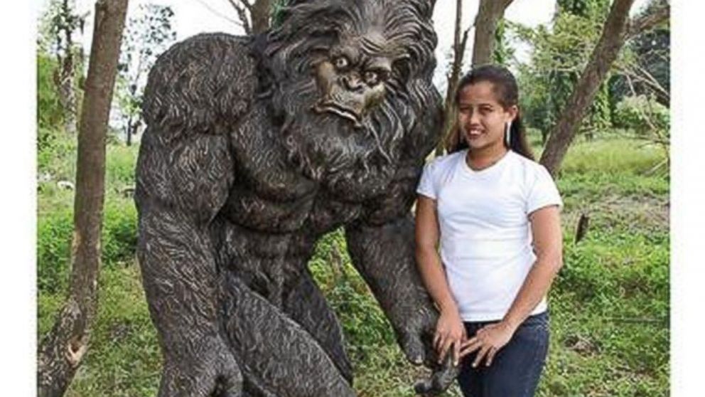 Bigfoot Garden Yeti statues are available in a range of sizes on SkyMall.com.