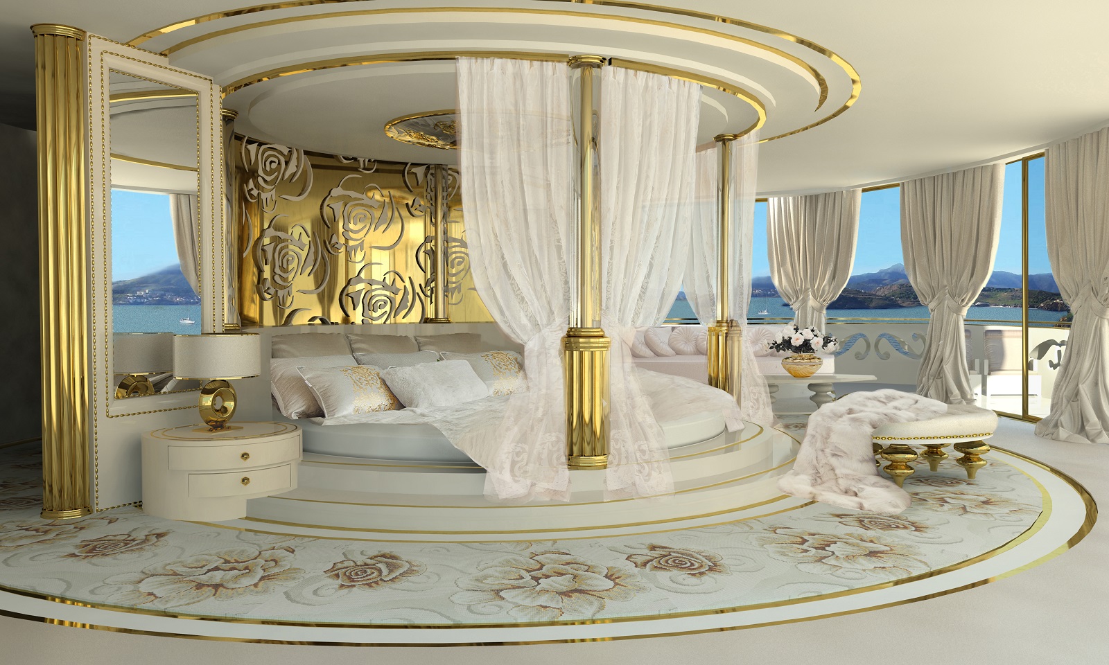 PHOTO: A mega yacht named La Belle is the first in the world designed specifically for women. 