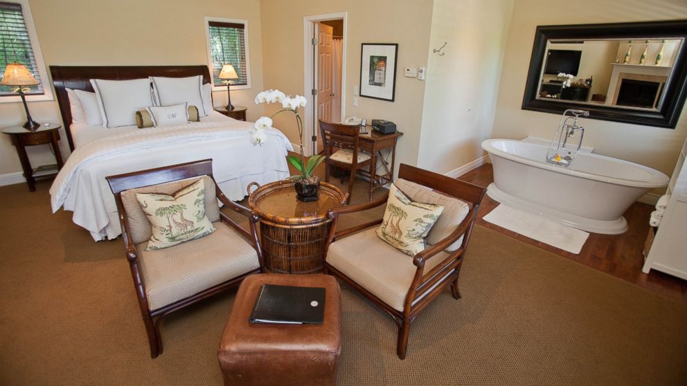 Luxury Room at Milliken Creek Inn and Spa, Napa, Calif.
