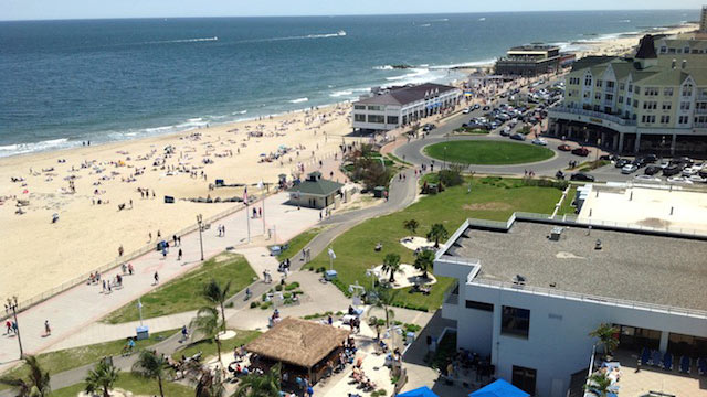 Jersey S Summer After The Storm Abc News Photo Monmouth County Beach View