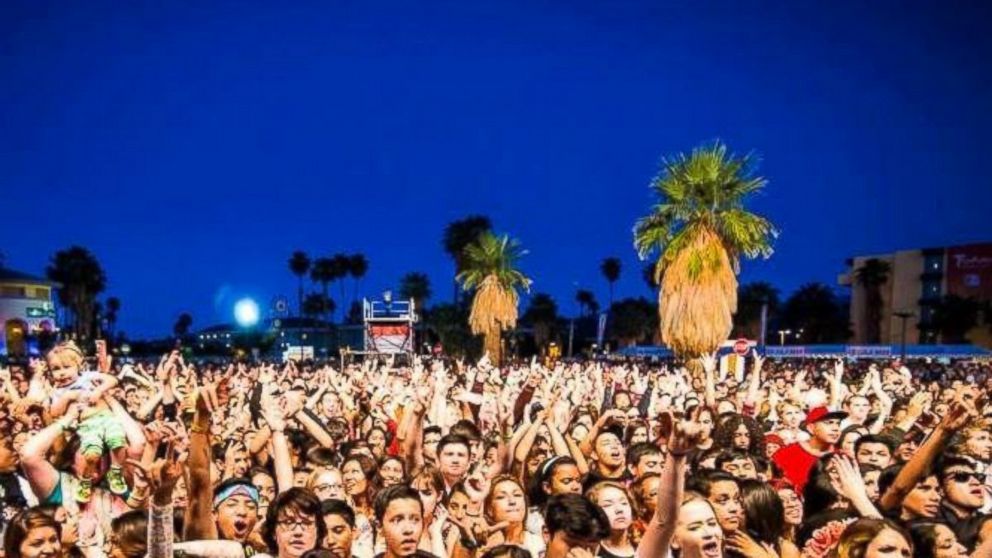 Tachevah, dubbed "a Palm Springs block party," is a concert that takes place in between Coachella weekends.
