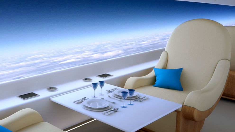 Pictured is a S-512 Supersonic Jet interior.