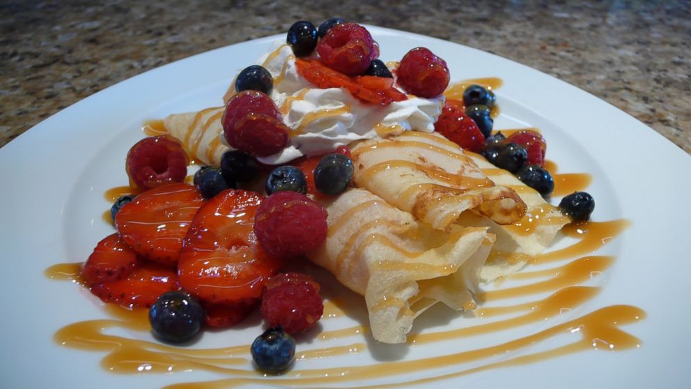 The winner: Sweet Stuffed Crepe Cigars. 