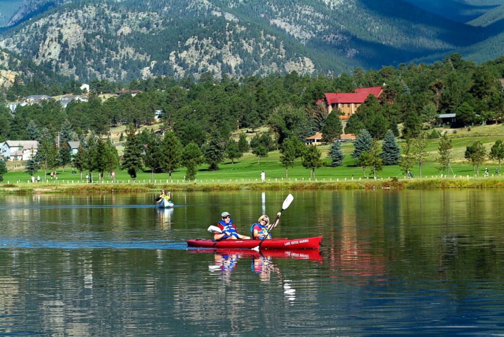 PHOTO: Estes Park, Colorado, is a small town with lots of patriotism on July 4.