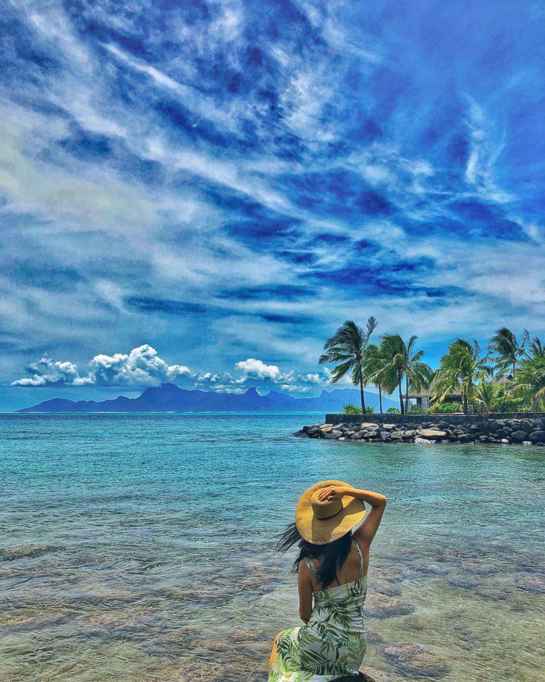 PHOTO: Kimia Kalbasi picked Bora Bora as her most romantic destination. 