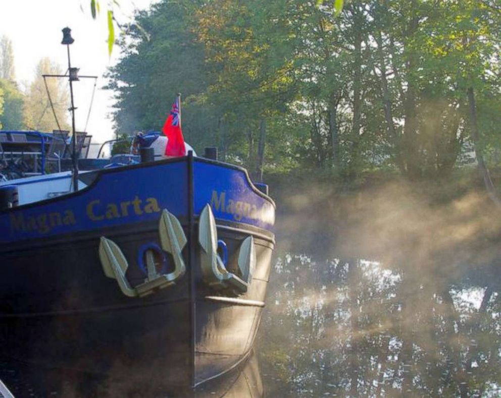 PHOTO: Harry Potter fans will love this barge cruise down the river Thames. 