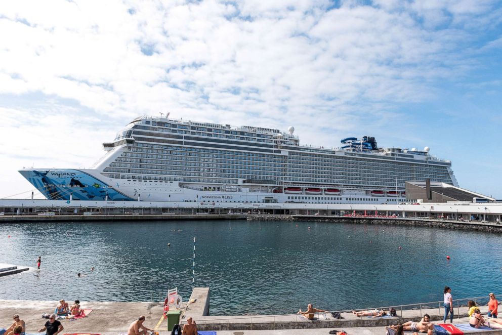 PHOTO: The Norwegian bliss cruise ship is pictured here.