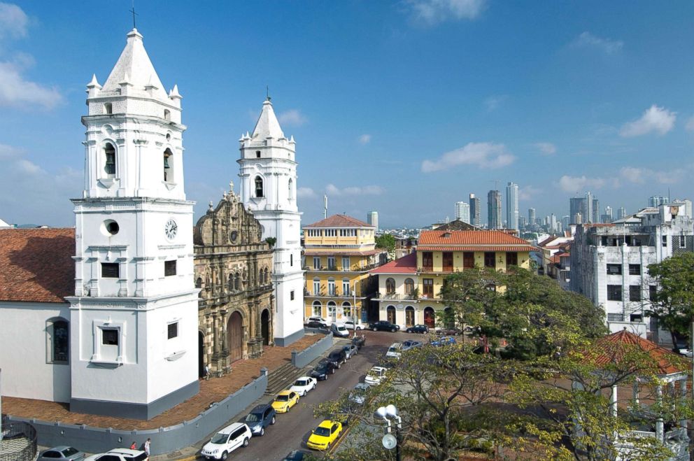 PHOTO: An aerial view of Casco Viejo Neighborhood in Panama City, Panama, is captured in this undated stock photo. 