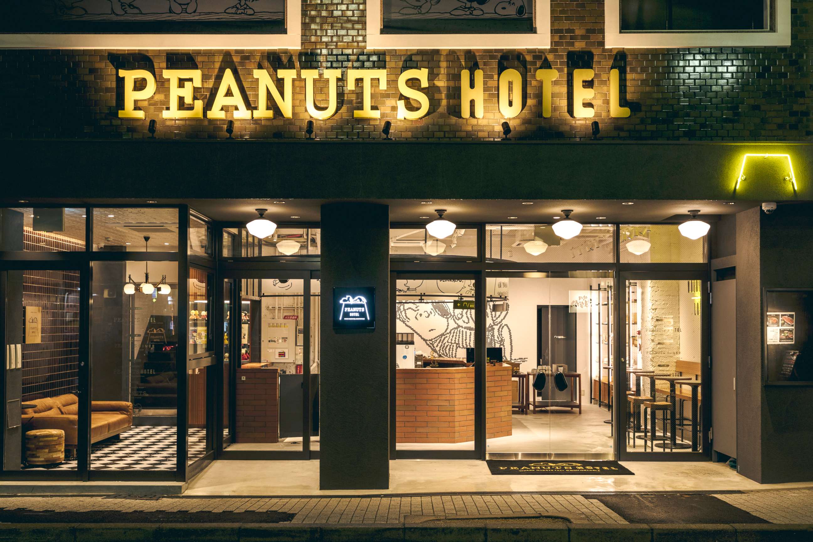 PHOTO: The new Peanuts hotel will allow fans to come together and enjoy their passion and love for the Peanuts brand.