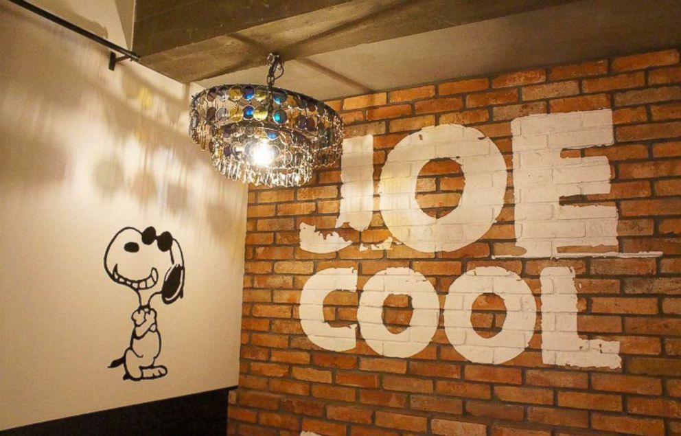 PHOTO: The concept of the hotel is based on a comic strip where Snoopy is visited by birds that fall asleep on his doghouse and he comments, "It's nice to have a home where your guests feel comfortable."