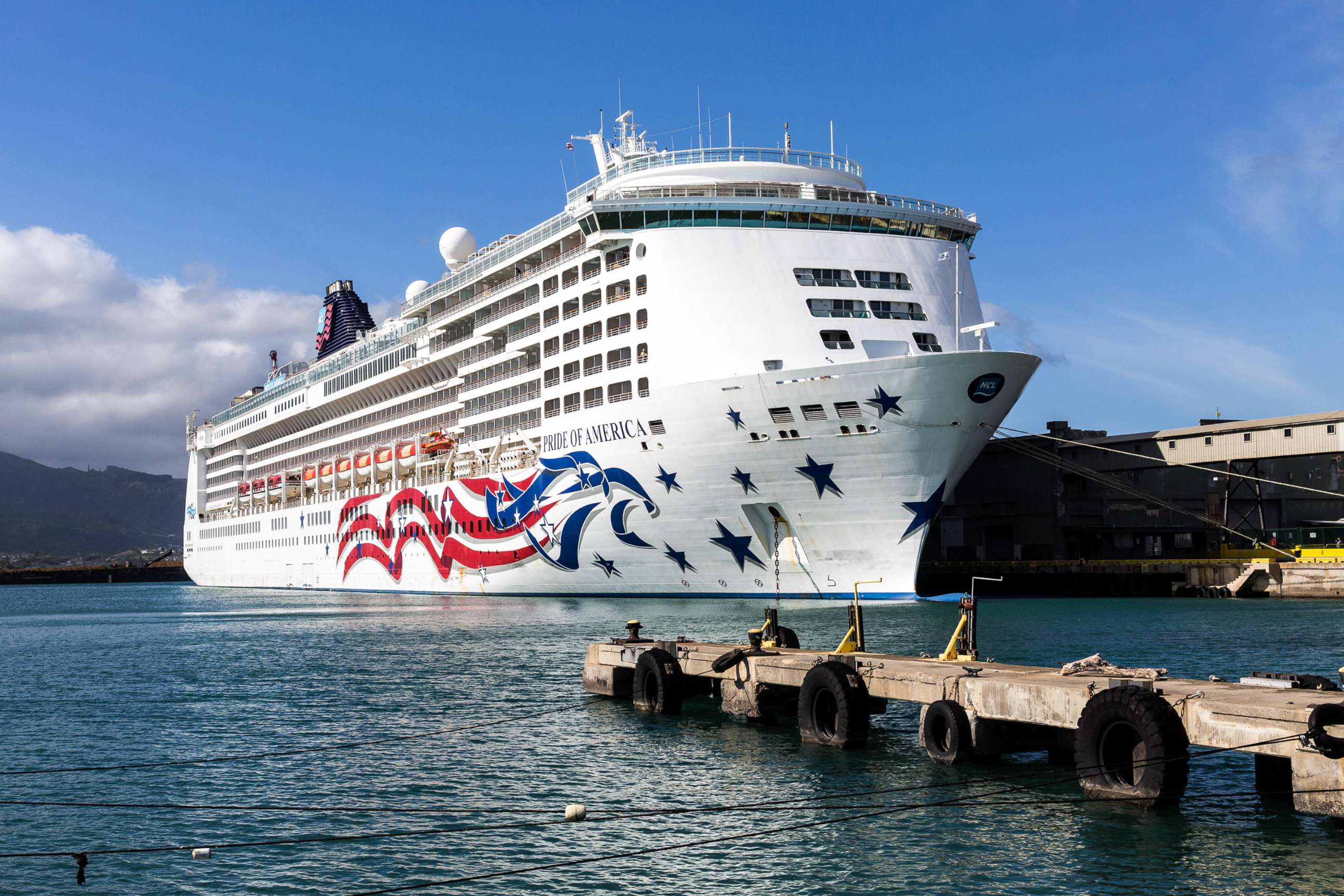 PHOTO: The Pride of America cruise ship is pictured here.