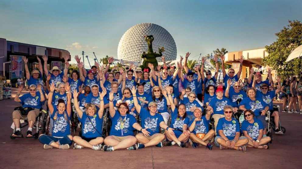 PHOTO: From April 23 to April 26, a group of 24 nursing home residents from three states are vacationing in the most magical place on earth.