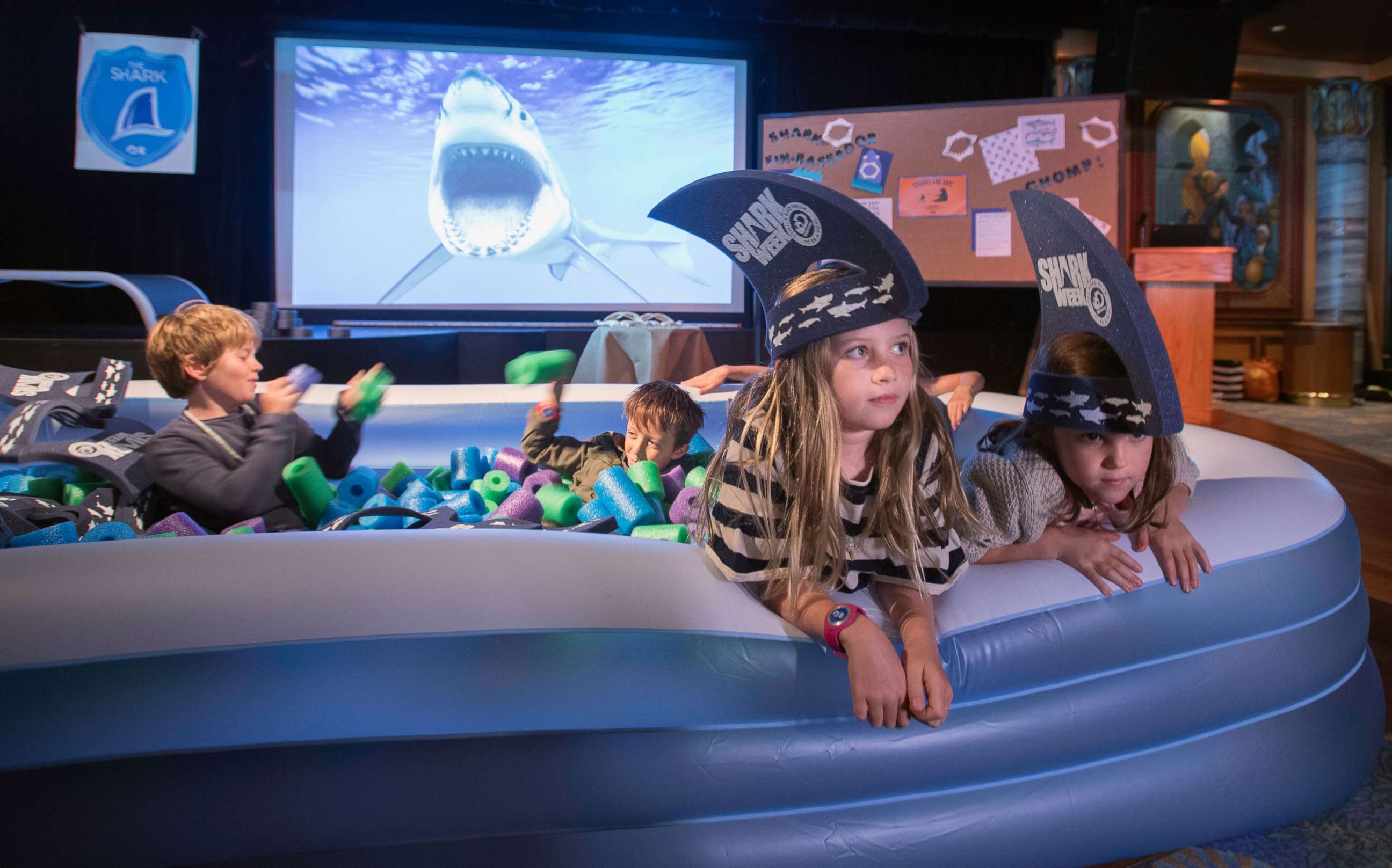 PHOTO: Princess Cruises has a variety of shark-themed events on board the Caribbean Princess to celebrate Shark Week.