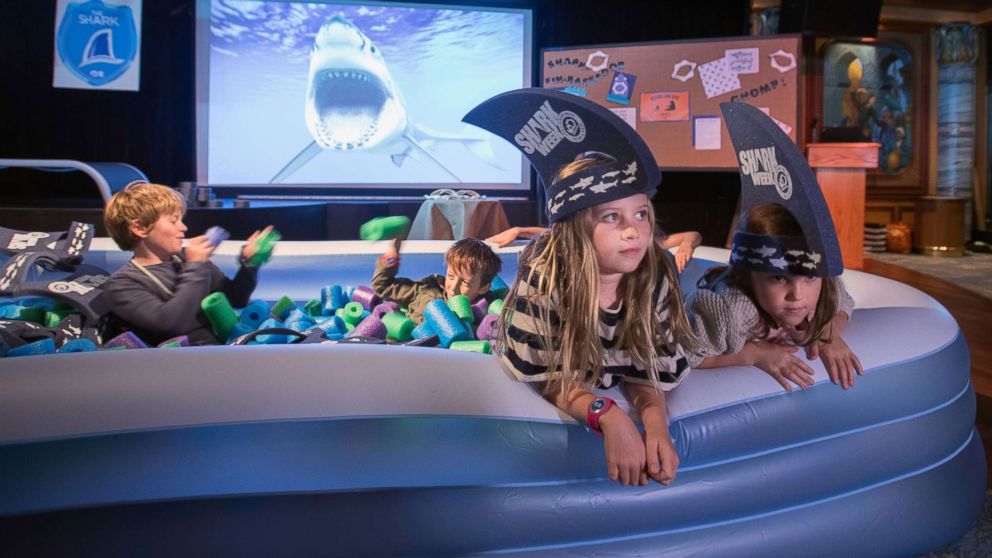 PHOTO: Princess Cruises has a variety of shark-themed events on board the Caribbean Princess to celebrate Shark Week.