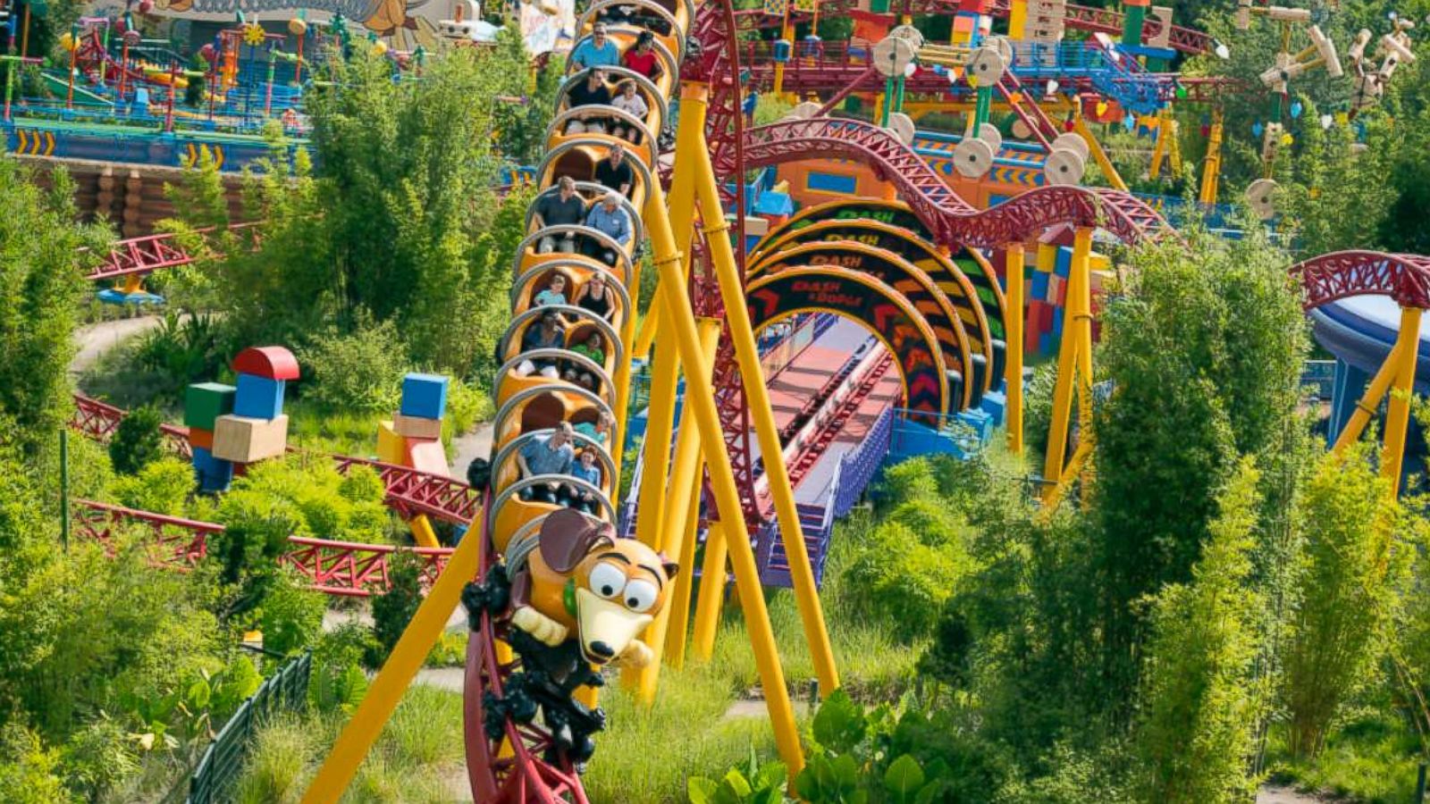 PHOTO: Slinky Dog Dash ride at Walt Disney World Resorts.