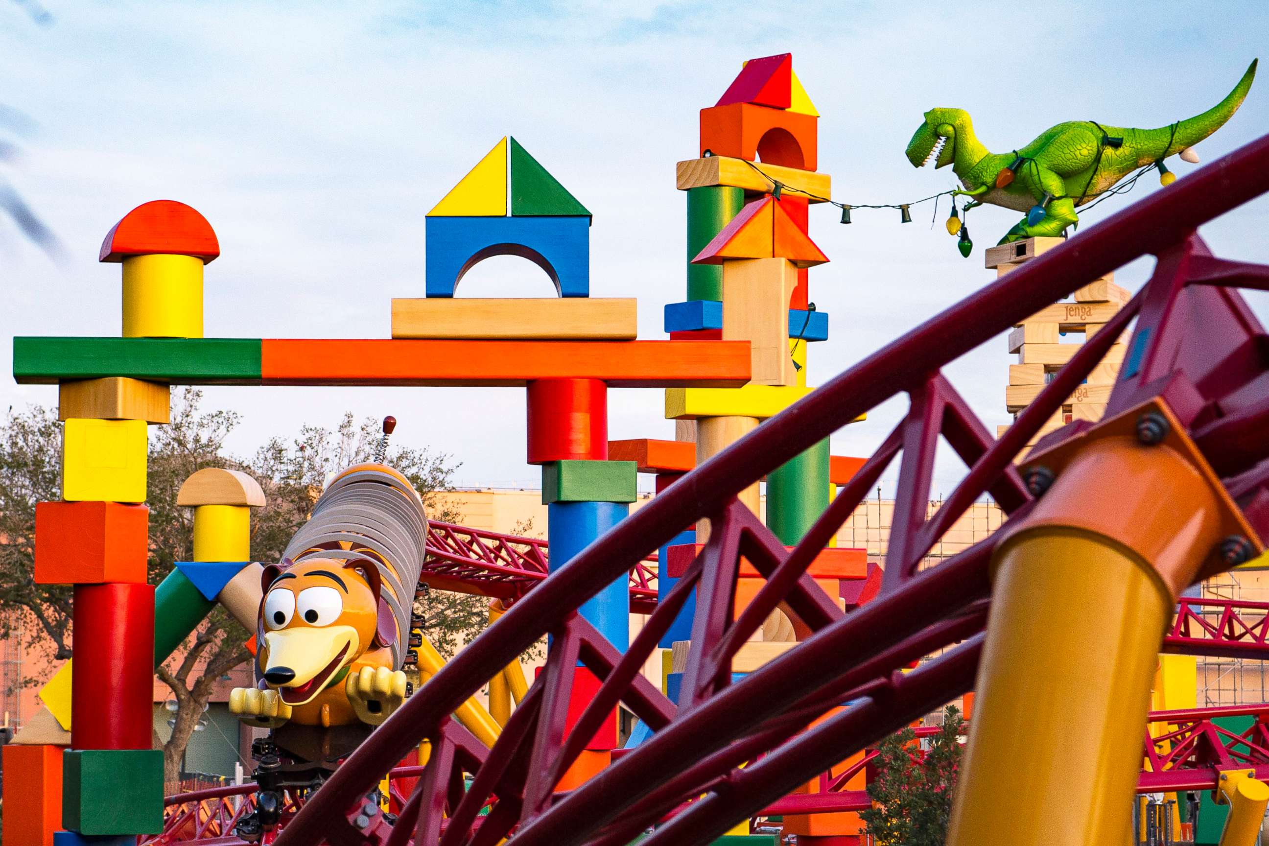 PHOTO: Slinky Dig Dash is the new roller coaster at Toy Story Land at Walt Disney World.