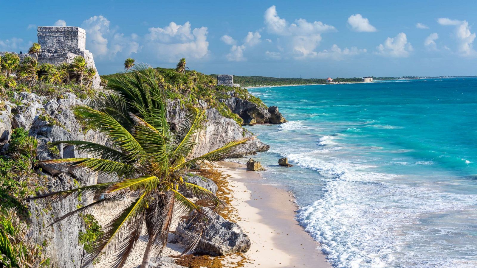 PHOTO: A beach in Tulum, Mexico is seen in this stock photo.