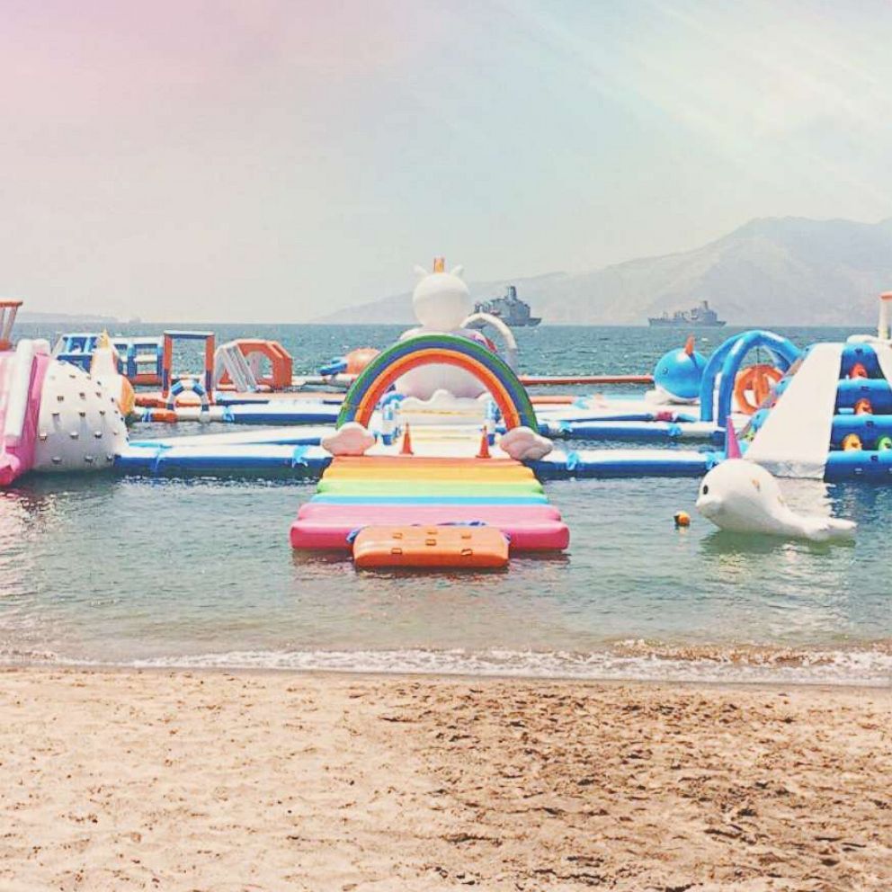 VIDEO: Unicorn island is all your Instagram needs this summer
