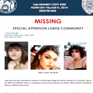 Joao "Julia" da Silva, a 23-year-old trans woman, was found in Texas after she was last seen by family members in Florida on March 24.