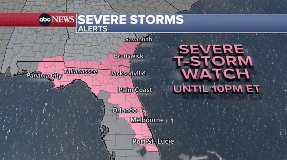 PHOTO: Severe weather threat in Florida, April 27, 2023.