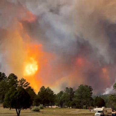 The South Fork and Salt fires have killed two and burned over 25,000 acres.