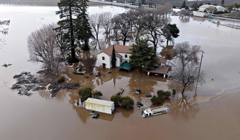 Northern California Flooding 2024 greta brunhilde